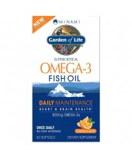 Minami Nutrition Omega-3 EPA-DHA - pomeranč - 60 tobolek
